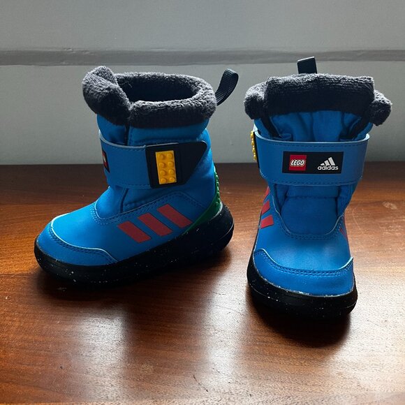 Adidas Lego Winterplay Snow Boots Toddler Size 6 - Picture 2 of 5
